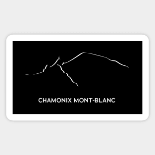 Mont Blanc 4810m Sticker